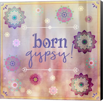 Framed Gypsy Cherry Sign 3 Print