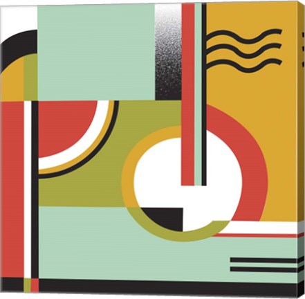 Framed Bauhaus 1 Print