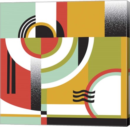 Framed Bauhaus 2 Print