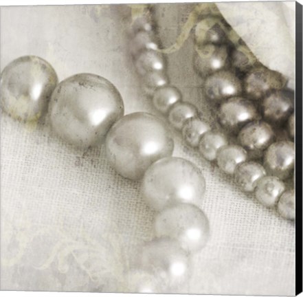 Framed Antique Pearls 2 Print