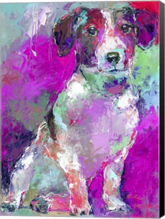 Framed Art Russell Terrier Print