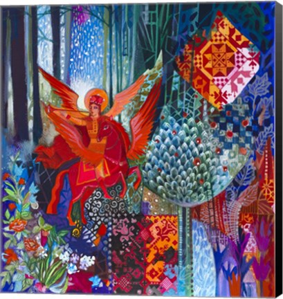 Framed Saint Michael the Archangel Print