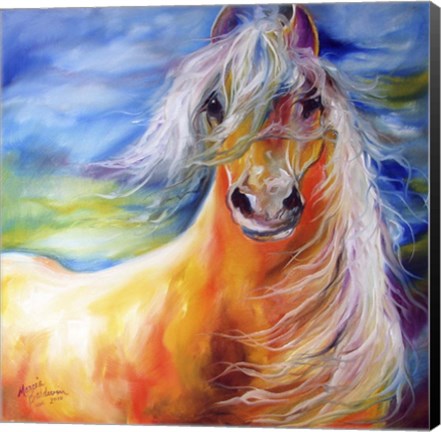 Framed Bright Day Equine Print