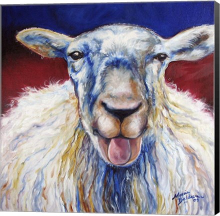 Framed Oh Baa Ma Print