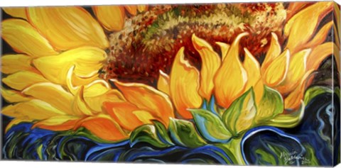 Framed Sunflower Rise&#39;n Shine Print