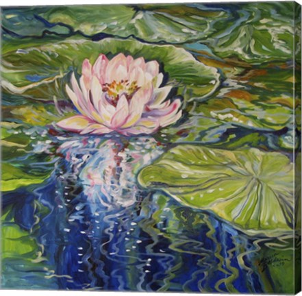 Framed Sweet Lotus Print