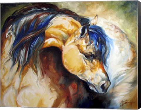 Framed Buckskin Print