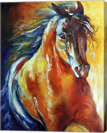 Framed Thunder Magic Print