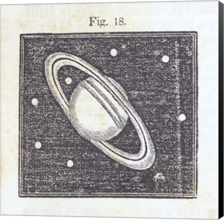 Framed Geography of the Heavens V Print
