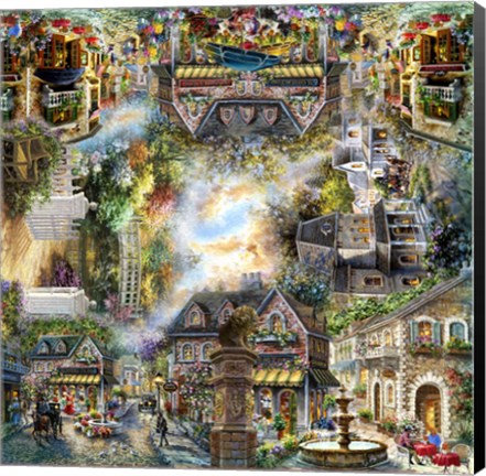 Framed Taking it to the Streets Print