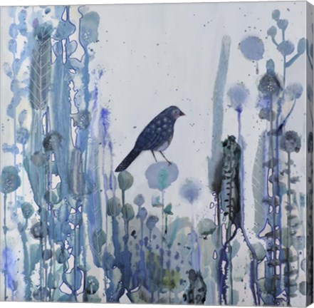 Framed L'heure Bleue Print