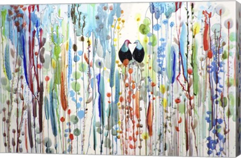 Framed La Belle Histoire 2 Print