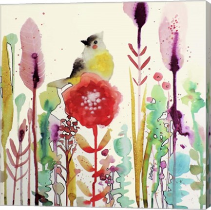 Framed La Grace Du Moment Print