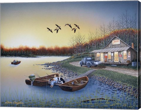 Framed Jack&#39;s Place Print