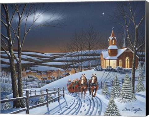 Framed Tis the Season Print