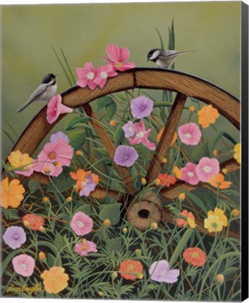 Framed Vintage Garden Print