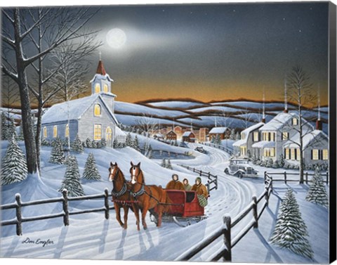 Framed Winter Dreams Print