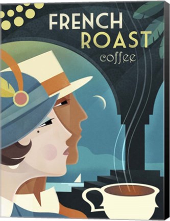 Framed Coffee French Print