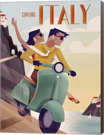 Framed Italy Print