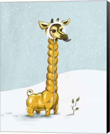 Framed It&#39;s Giraffe-Ty Print