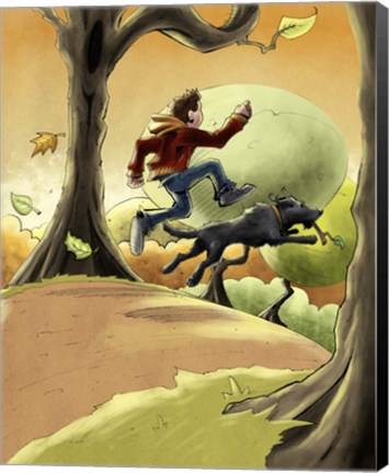 Framed Off To Adventure Print
