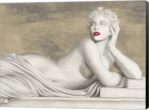Framed Eternal Beauty (detail) Print