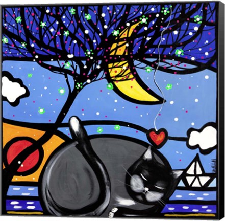 Framed Il Dolce Sogno di Romeo Print