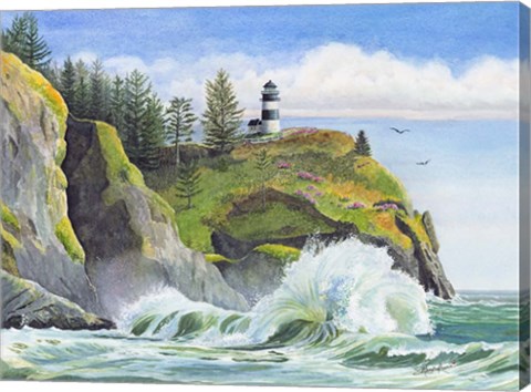 Framed Cape Disappointment Print