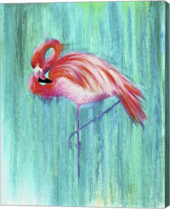 Framed Flamingo Print
