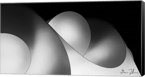 Framed Curves Print