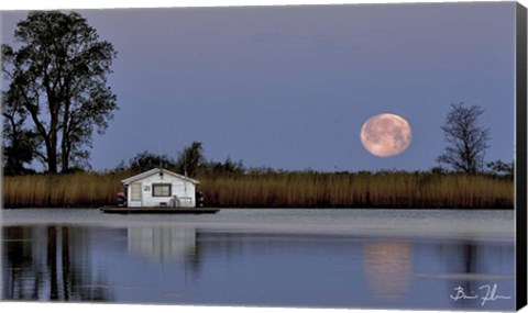 Framed Supermoon 2012 Print