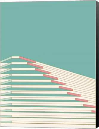 Framed Shade Pagoda Print