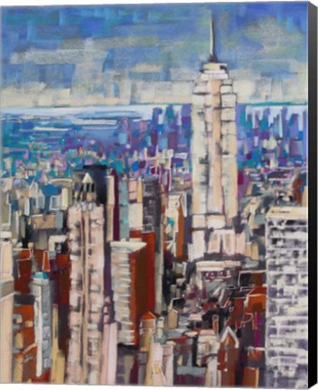 Framed Empire State II Print