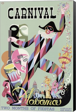 Framed Carnival Print