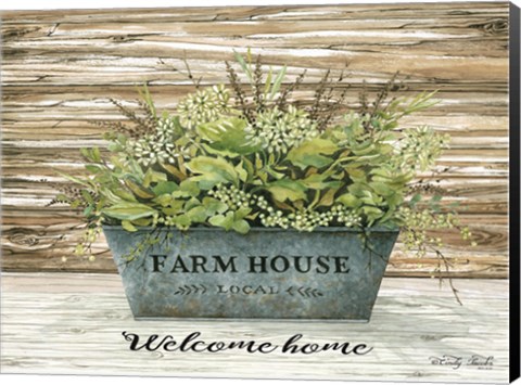 Framed Welcome Home Print