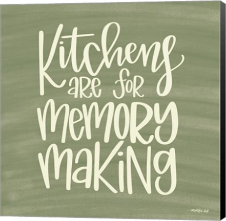 Framed Kitchens - Making Memories Print
