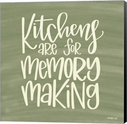 Framed Kitchens - Making Memories Print