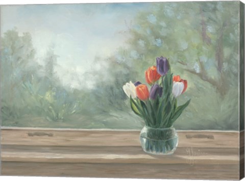 Framed Tulips Print