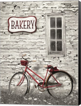 Framed Bakery Stop Print