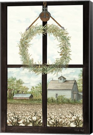 Framed Window View II Print