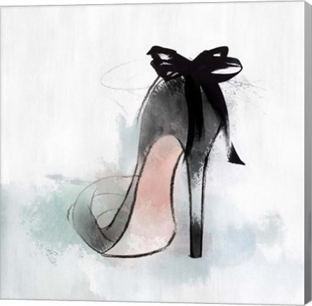 Framed Ribbon Heel Print