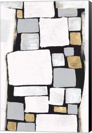 Framed Stacks II Print