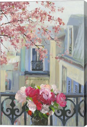 Framed Paris in the Spring II Print