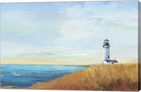 Framed Ocean Lighthouse Print