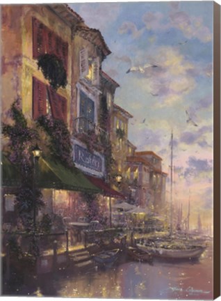 Framed Tuscan Twilight Print