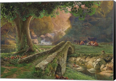 Framed Narrow Way Print