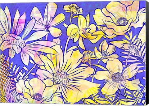 Framed Flower Meadow Print