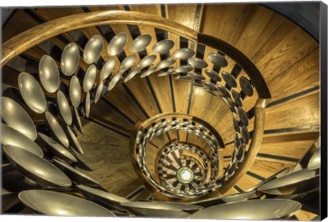 Framed Majical Staircase 2 Print