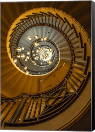 Framed London Staircase 4 Print