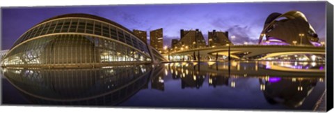 Framed Valencia Architecture Print